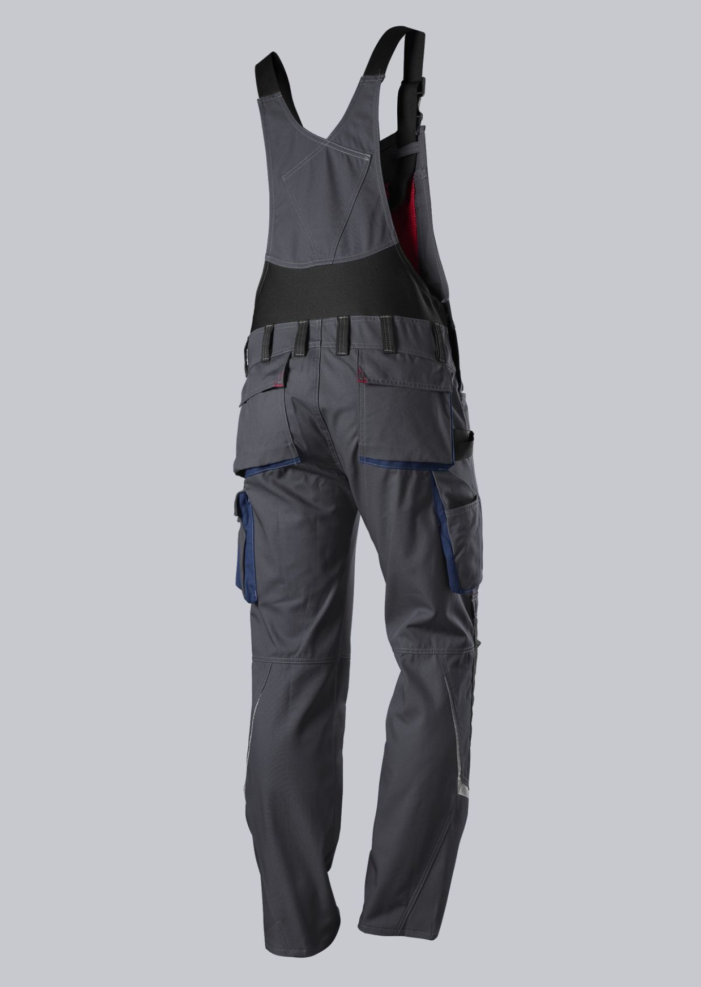 BP® Komfort-Latzhose mit Reflexelementen und Kniepolstertaschen