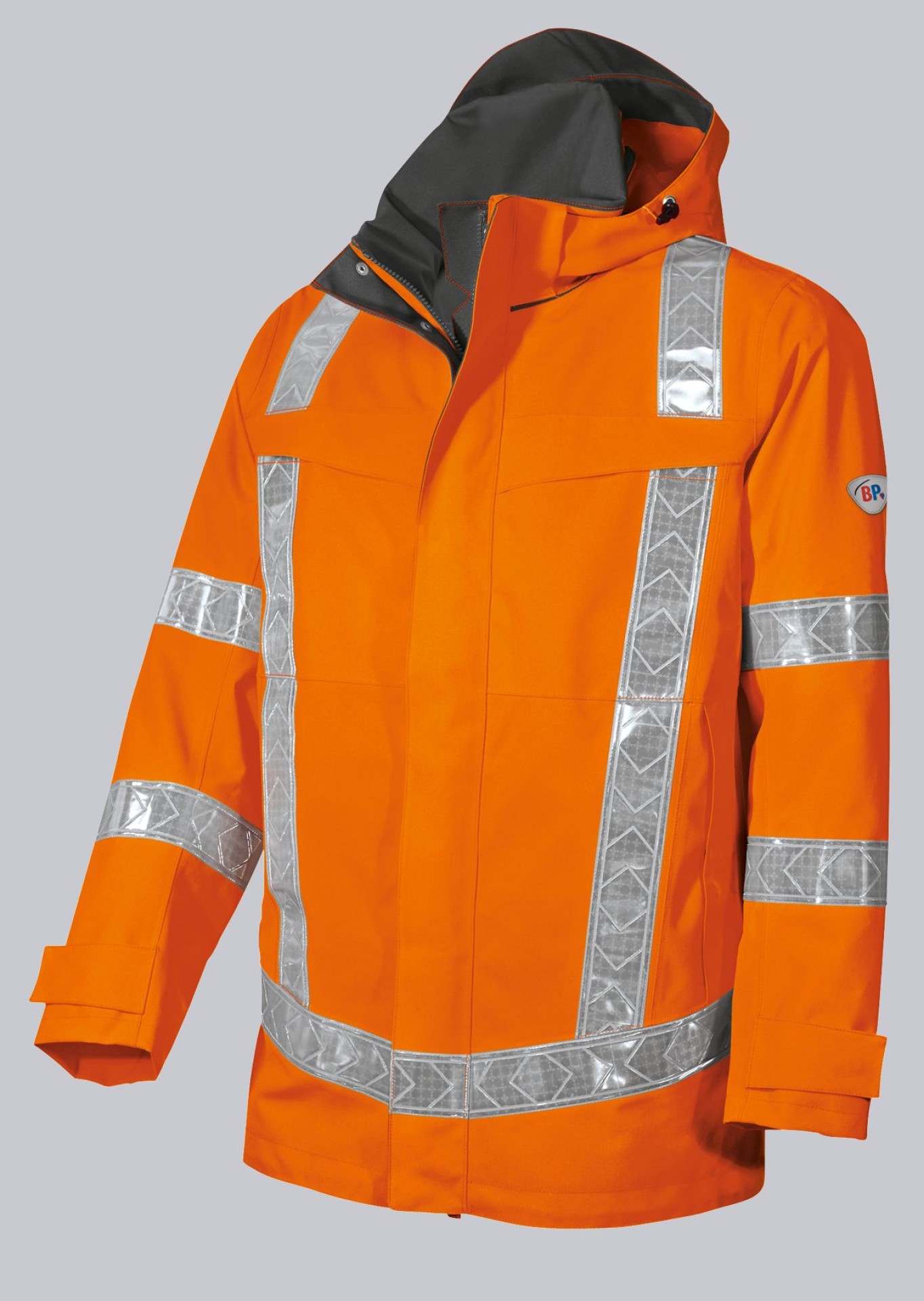 BP® Lange Warnschutz-Wetterschutzjacke