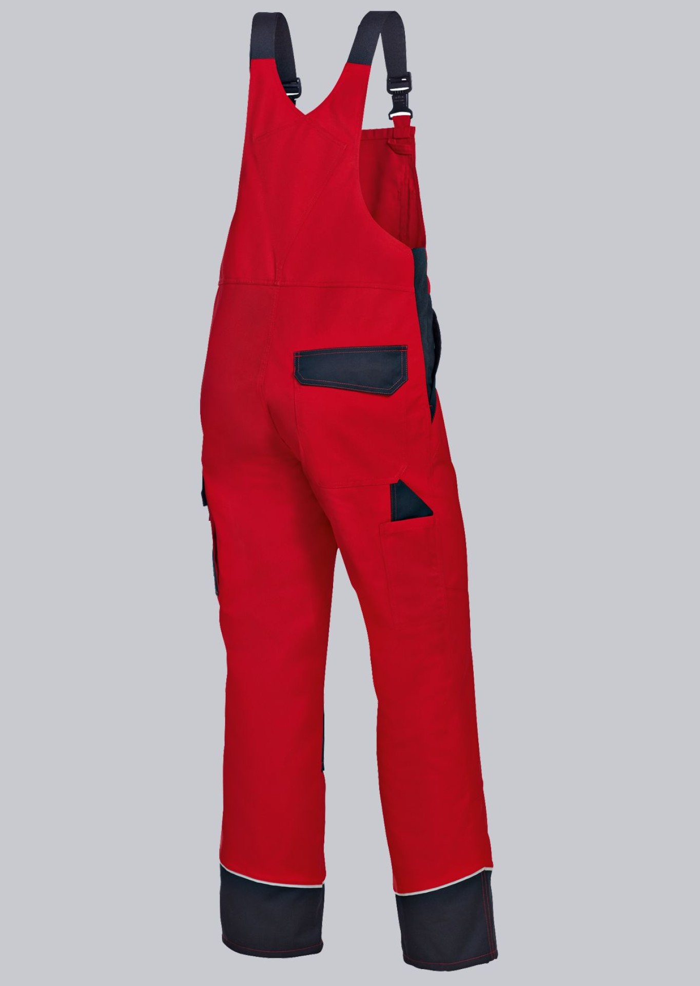BP® Latzhose mit verdeckten Knöpfen und Kniepolstertaschen