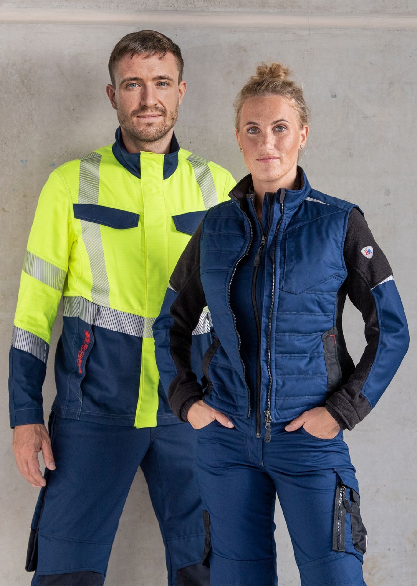 BP® Leichte Warnschutz-Multinorm-Jacke APC1