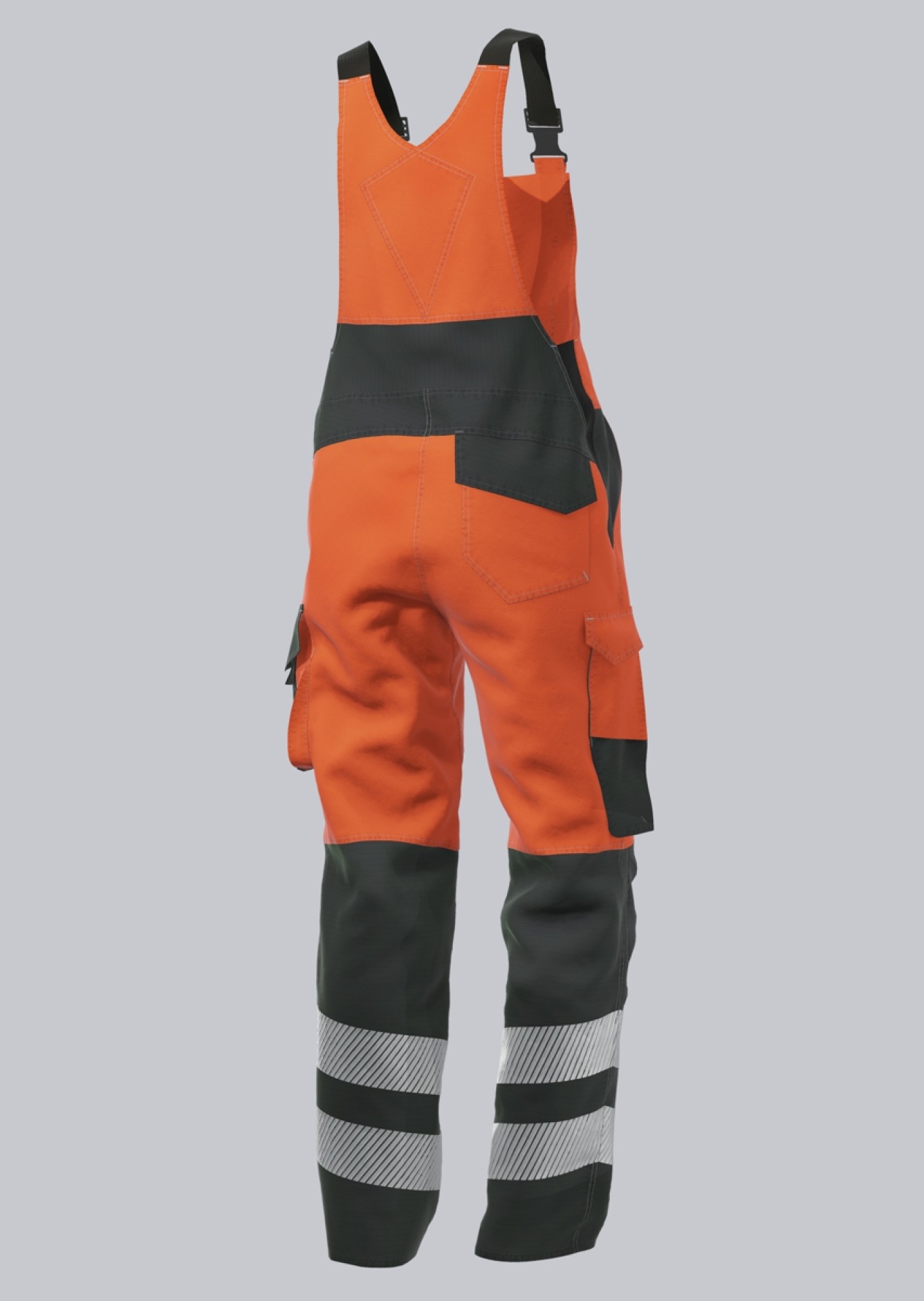 BP® Leichte Warnschutz-Multinorm-Latzhose APC2