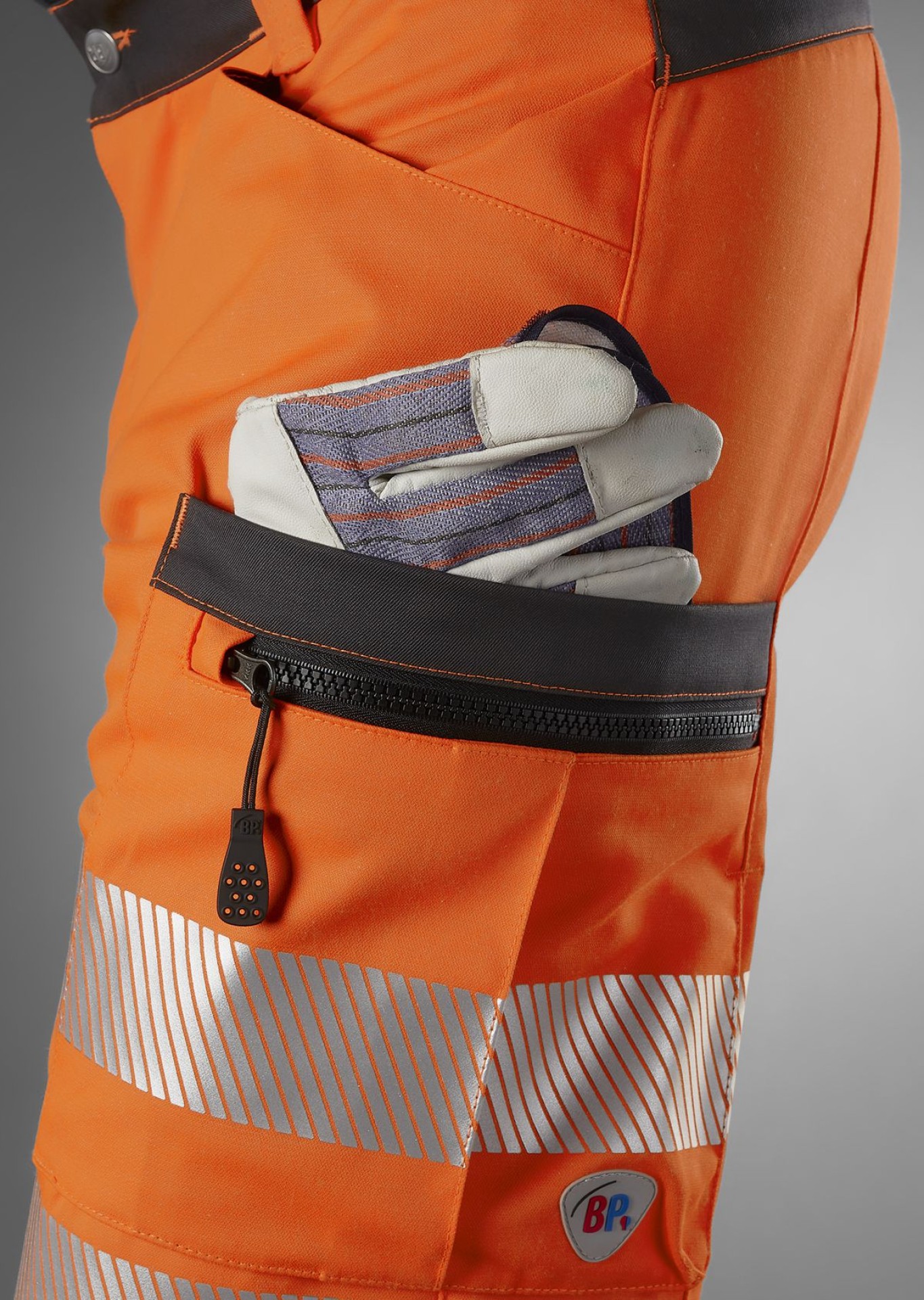 BP® Leichte Warnschutz-Stretch-Shorts