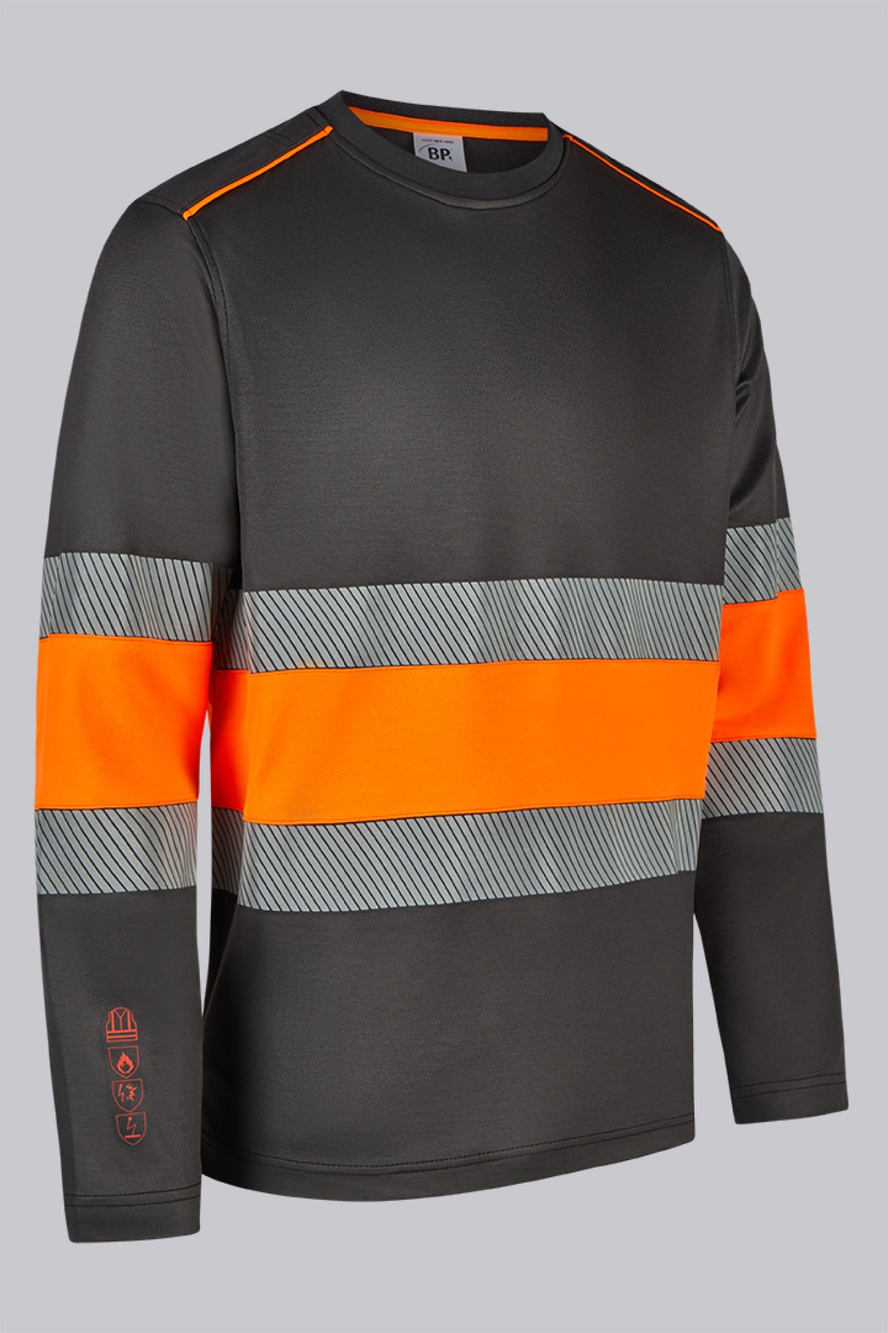 BP® Multinorm-Langarmshirt APC1 mit Warnschutzklasse 1