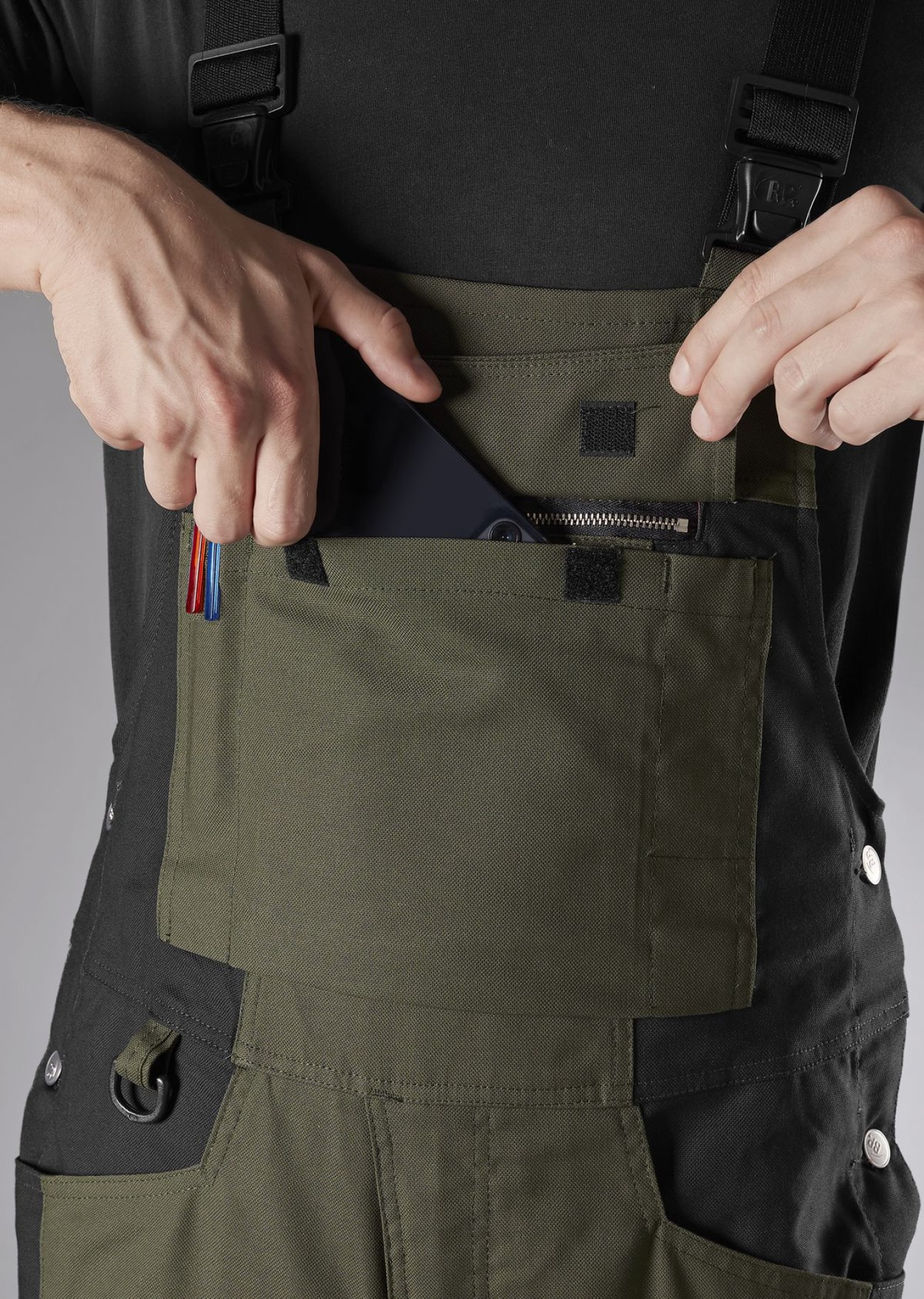 BP® Robuste Latzhose mit Kniepolstertaschen