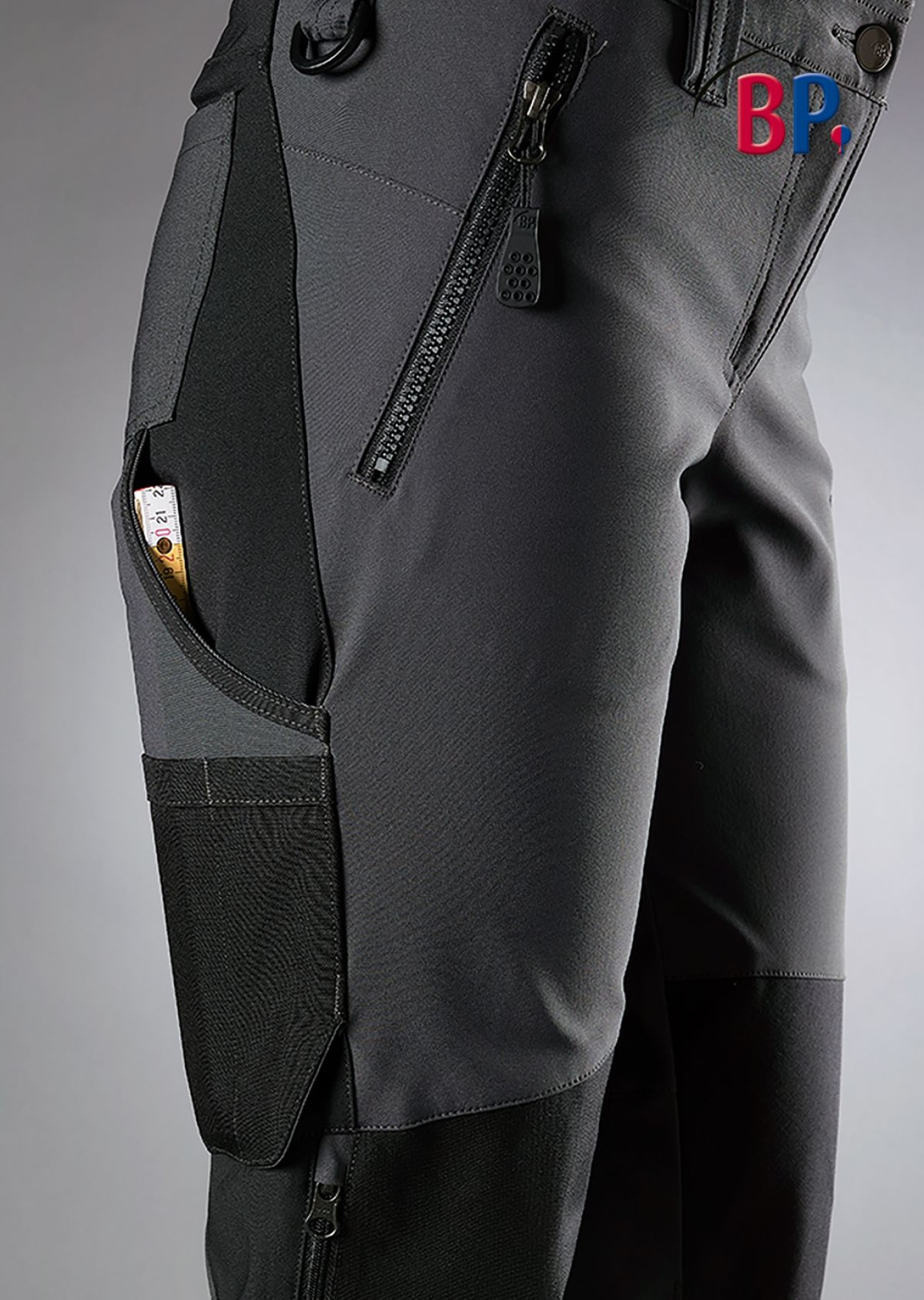 BP® Superstretch-Arbeitshose mit Kniepolstertaschen für Damen