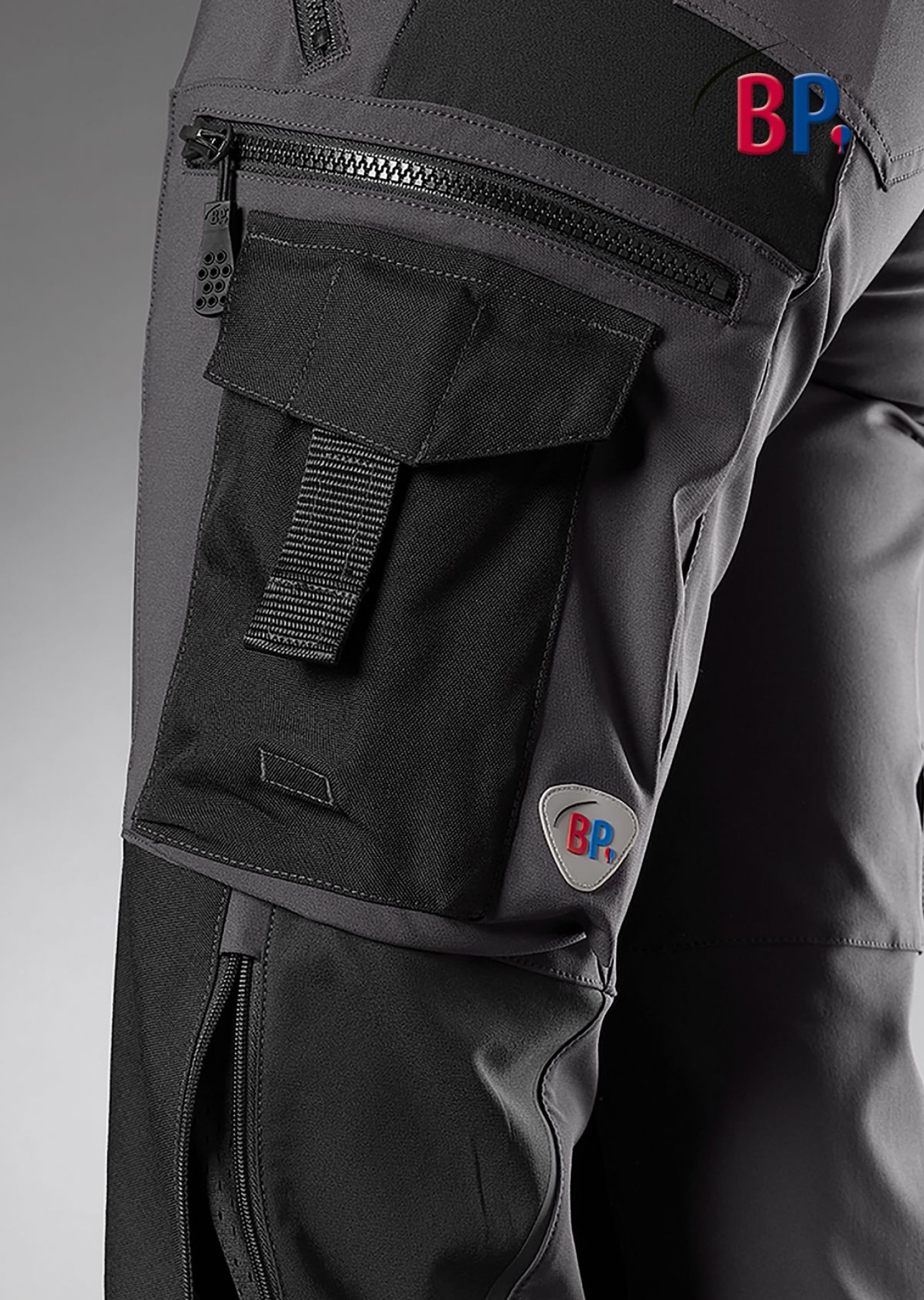 BP® Superstretch-Arbeitshose mit Kniepolstertaschen für Damen