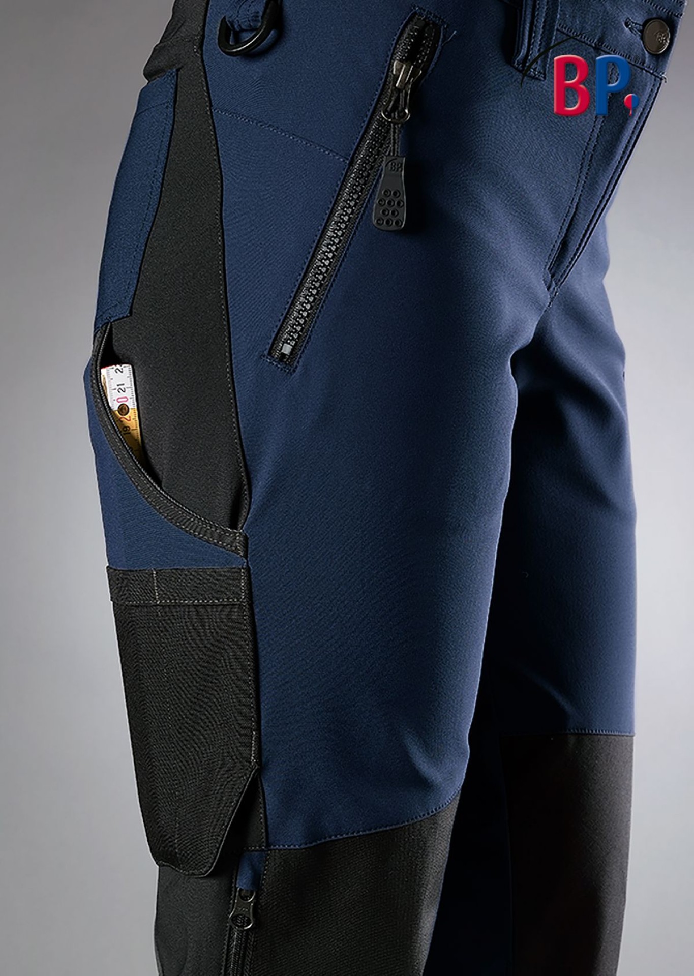 BP® Superstretch-Arbeitshose mit Kniepolstertaschen für Damen
