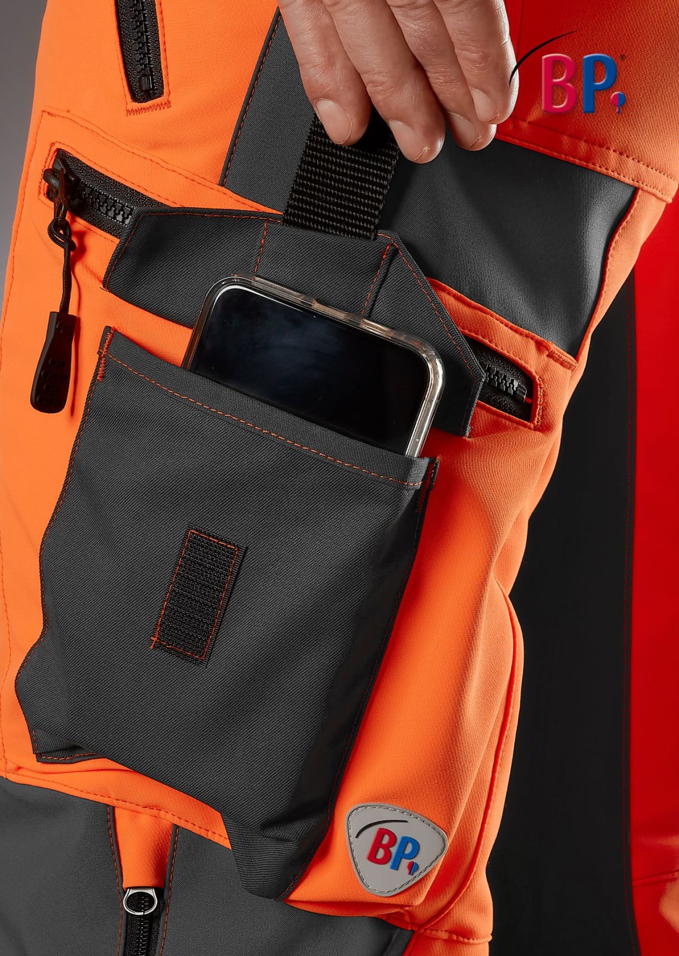 BP® Superstretch-Arbeitshose mit Kniepolstertaschen