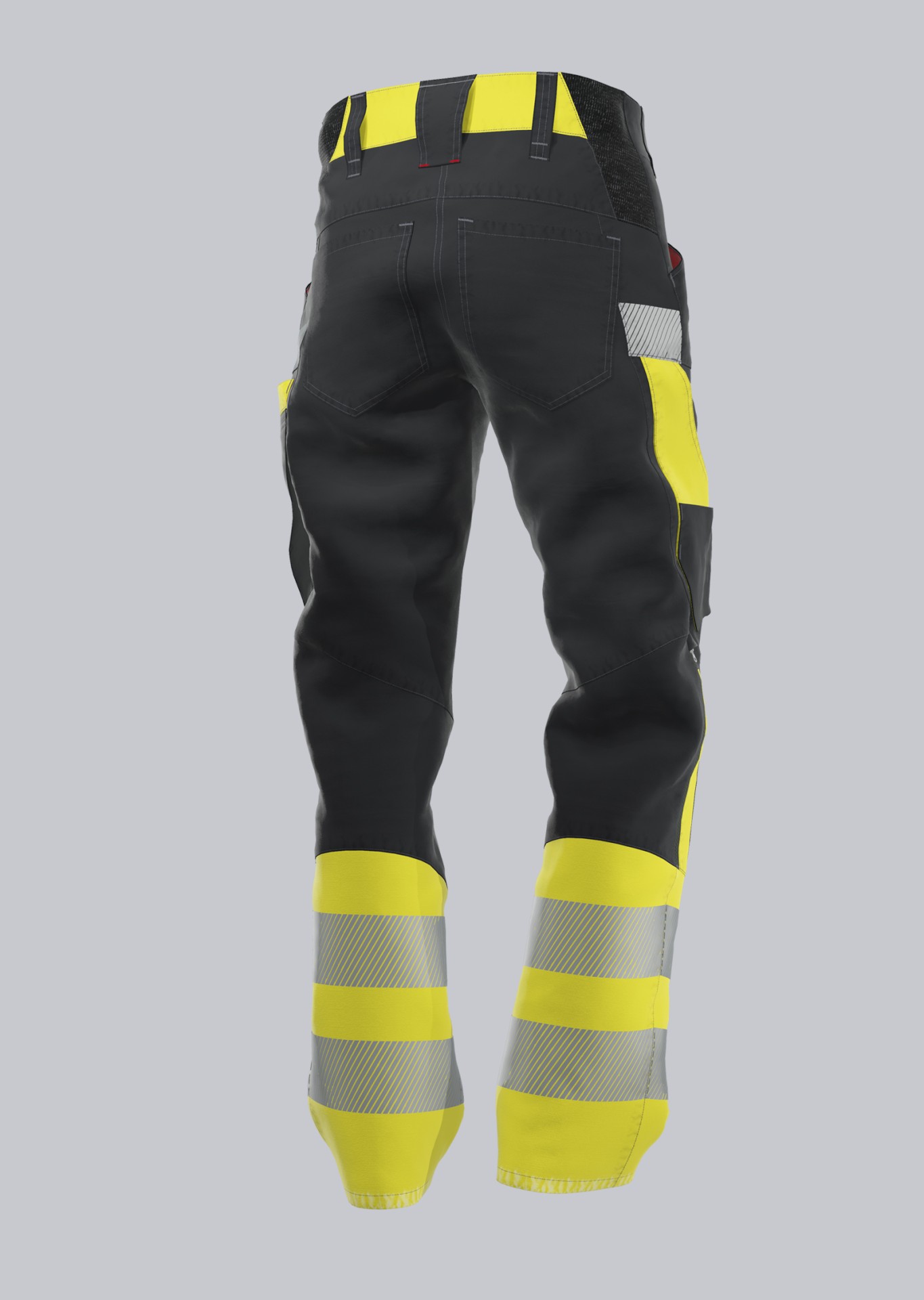 BP® Warnschutz-Hybrid-Hose Klasse 1 mit Knietaschen
