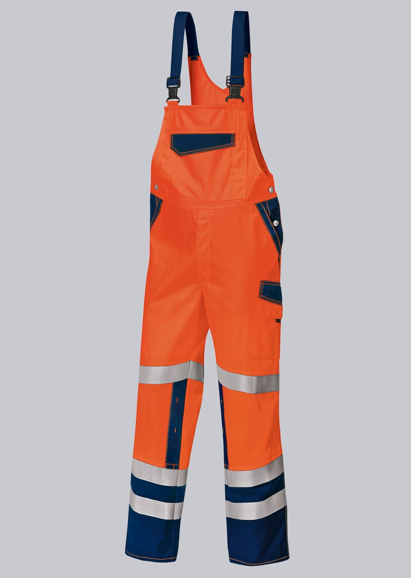 BP® Warnschutz-Latzhose mit Knietaschen