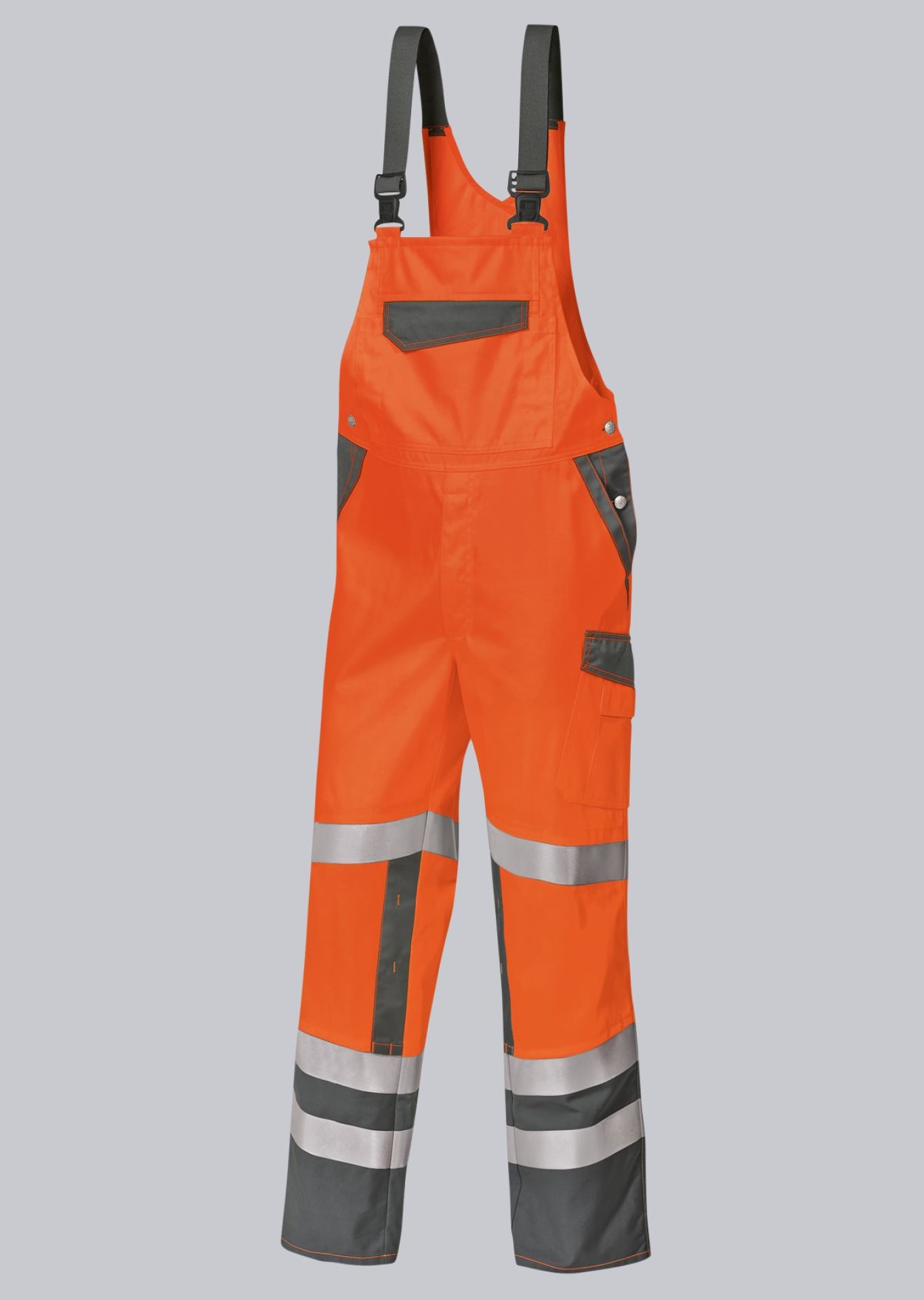 BP® Warnschutz-Latzhose mit Knietaschen