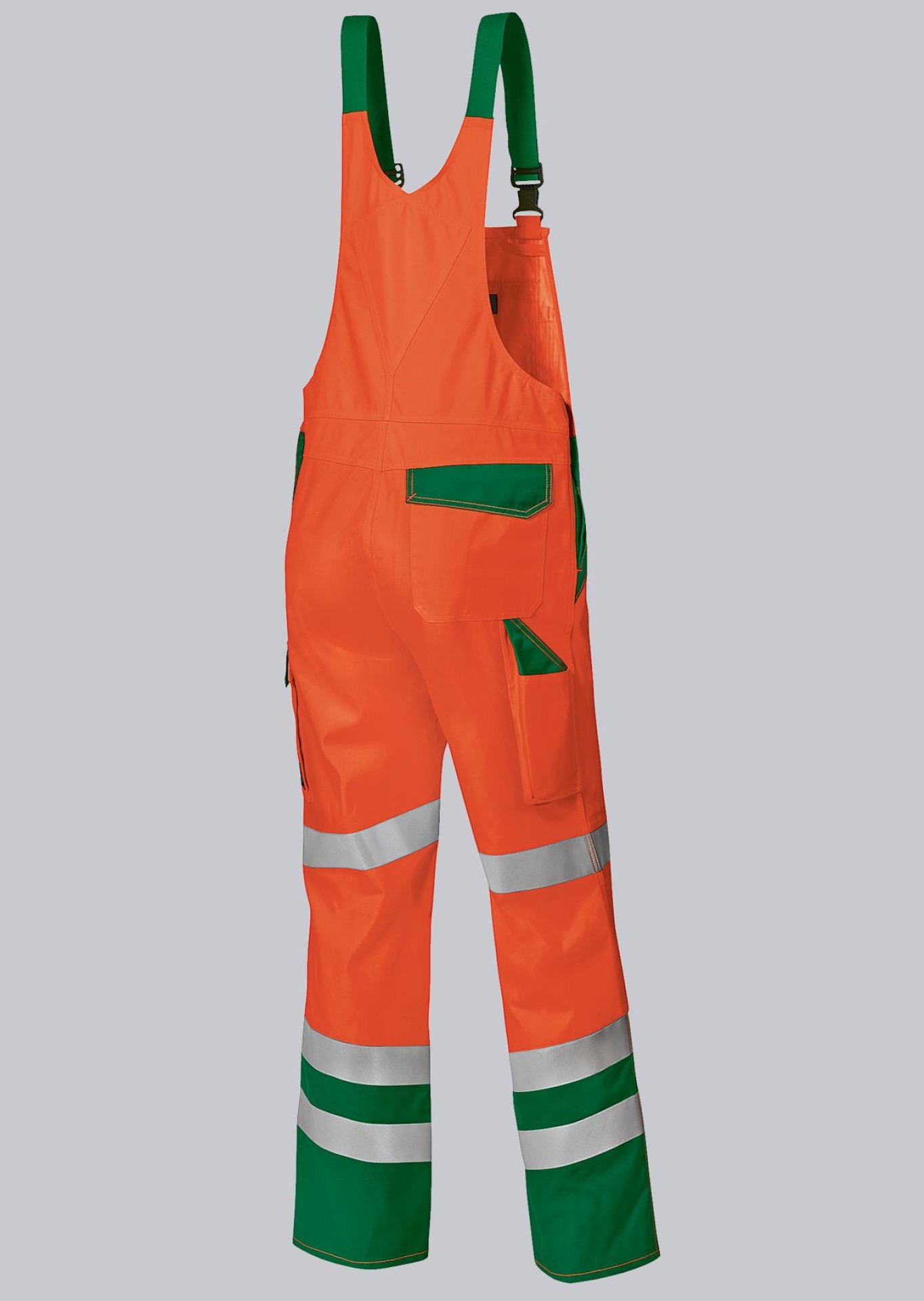 BP® Warnschutz-Latzhose mit Knietaschen