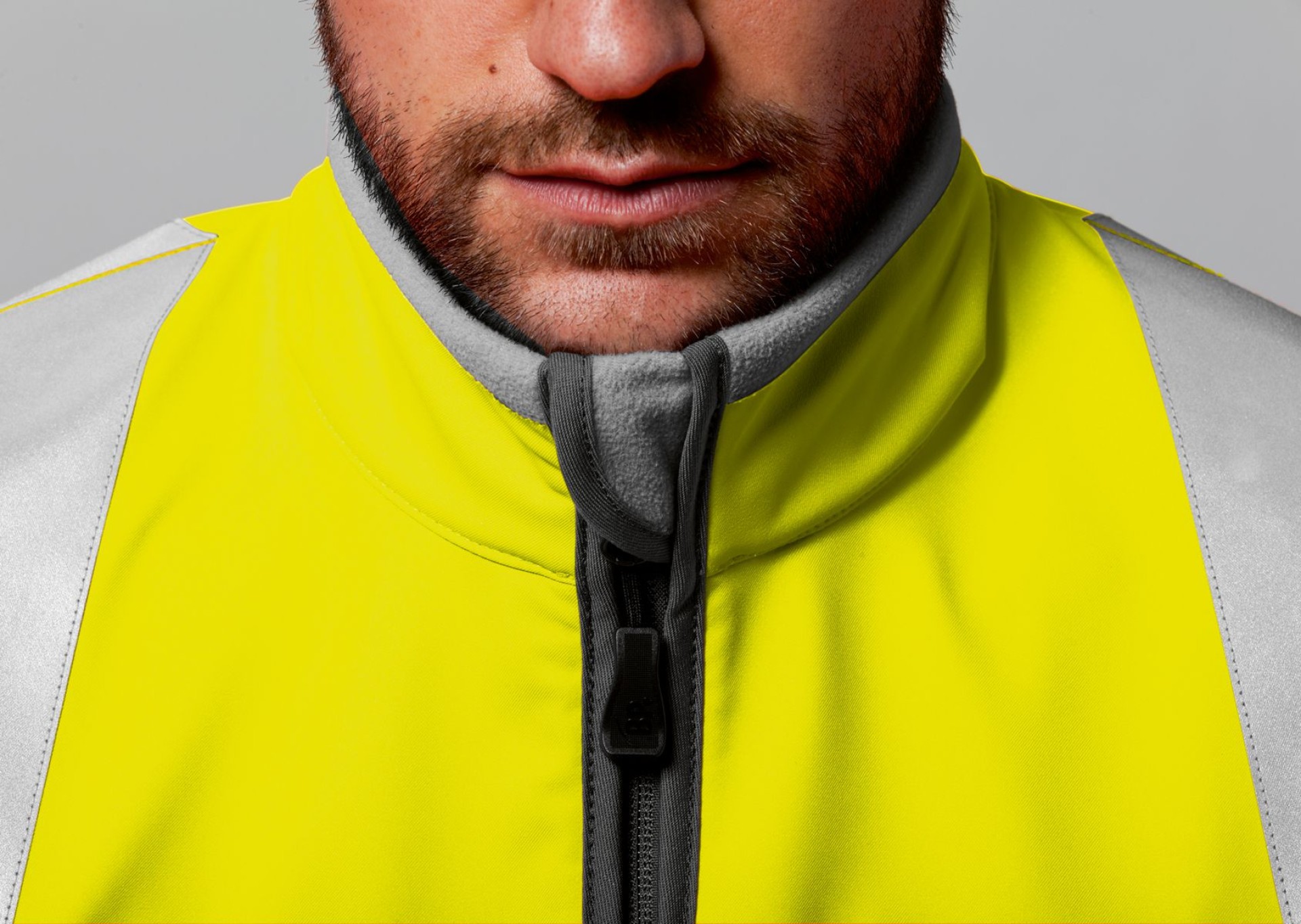 BP® Warnschutz-Softshelljacke