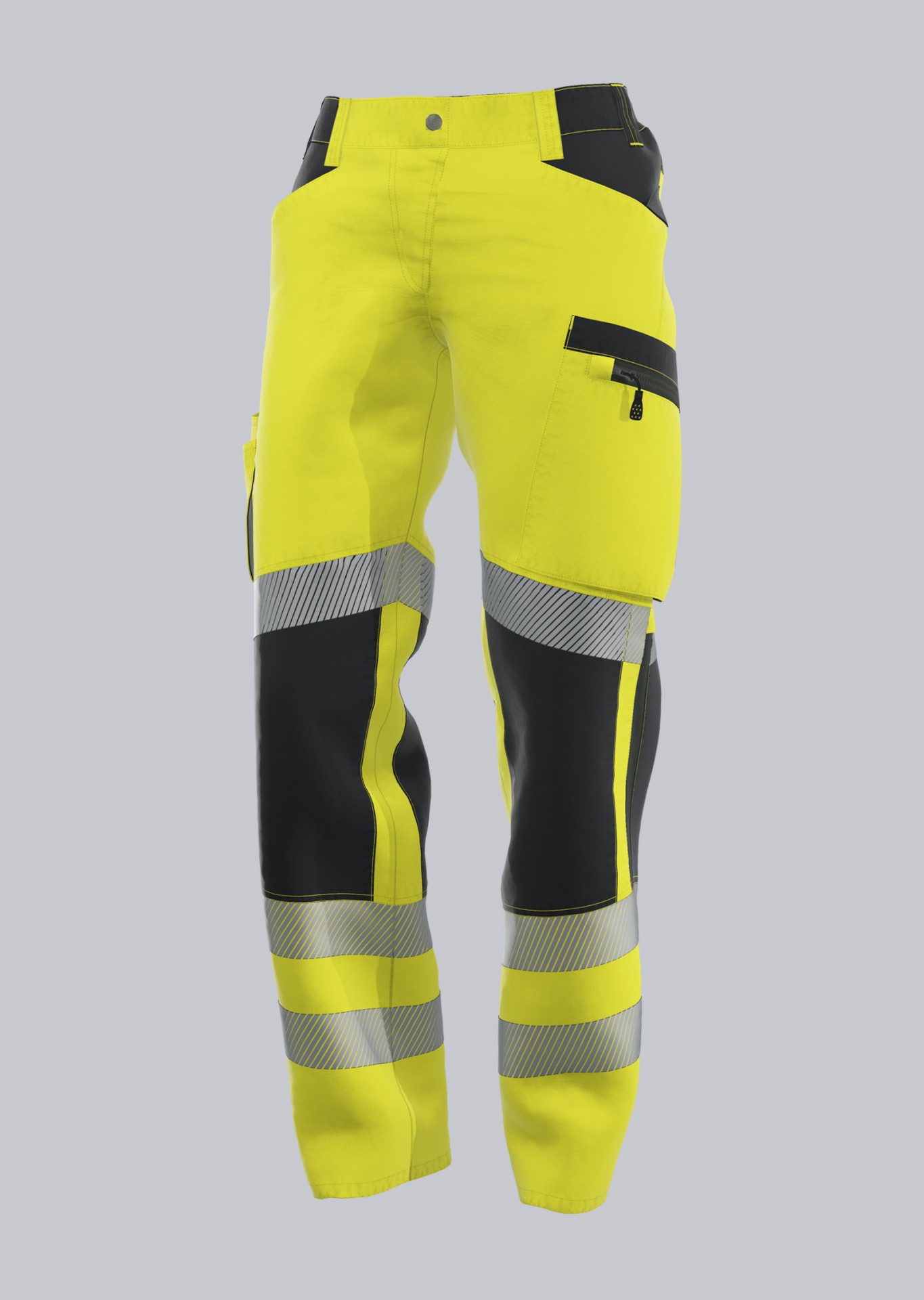 BP® Warnschutz-Stretch-Hose mit Knietaschen für Damen
