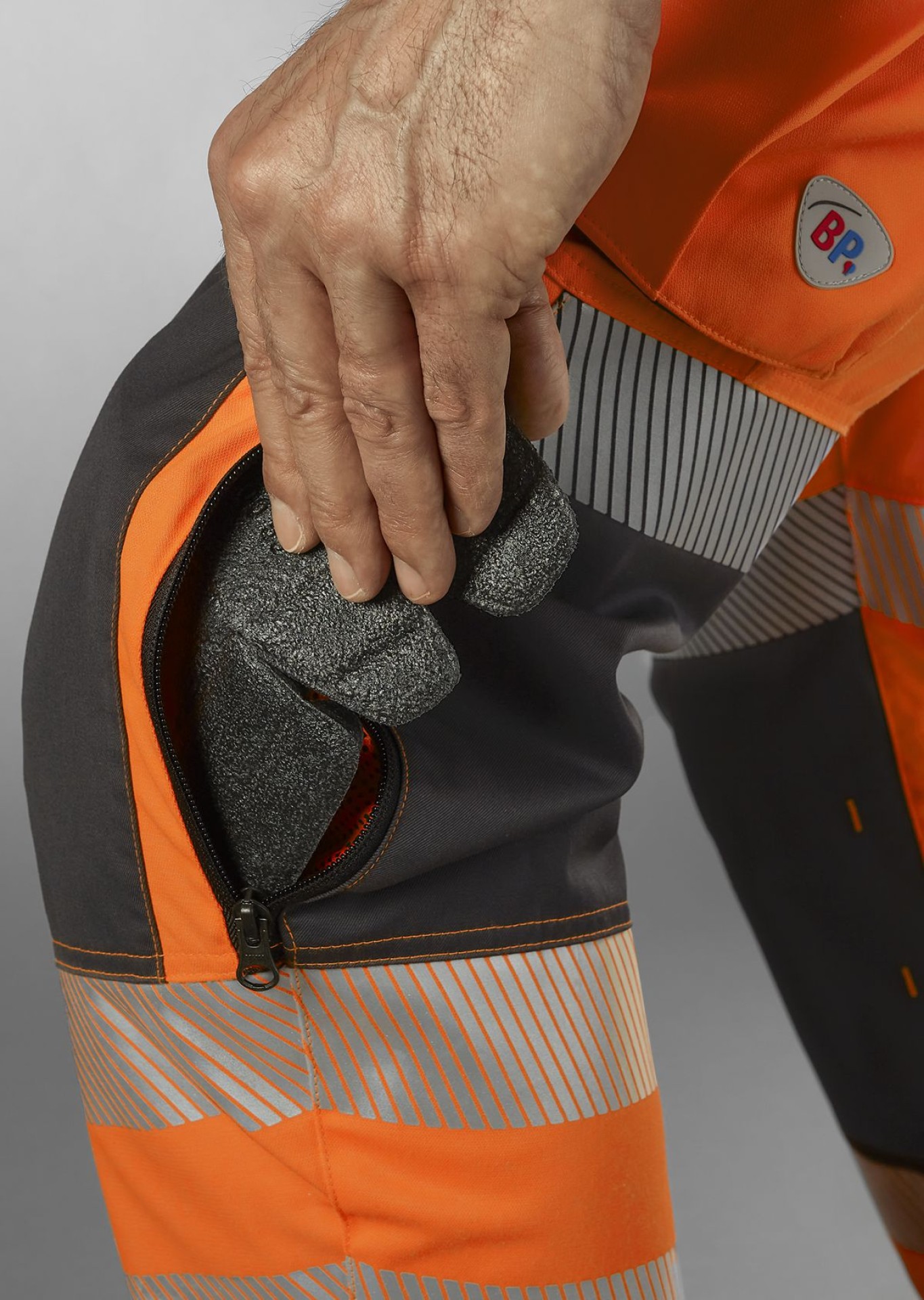 BP® Warnschutz-Stretch-Hose mit Knietaschen