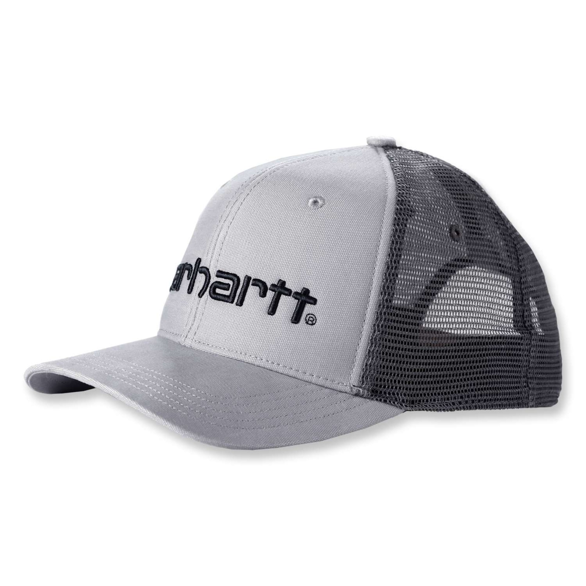 Canvas Mesh-Back Logo Graphic Cap