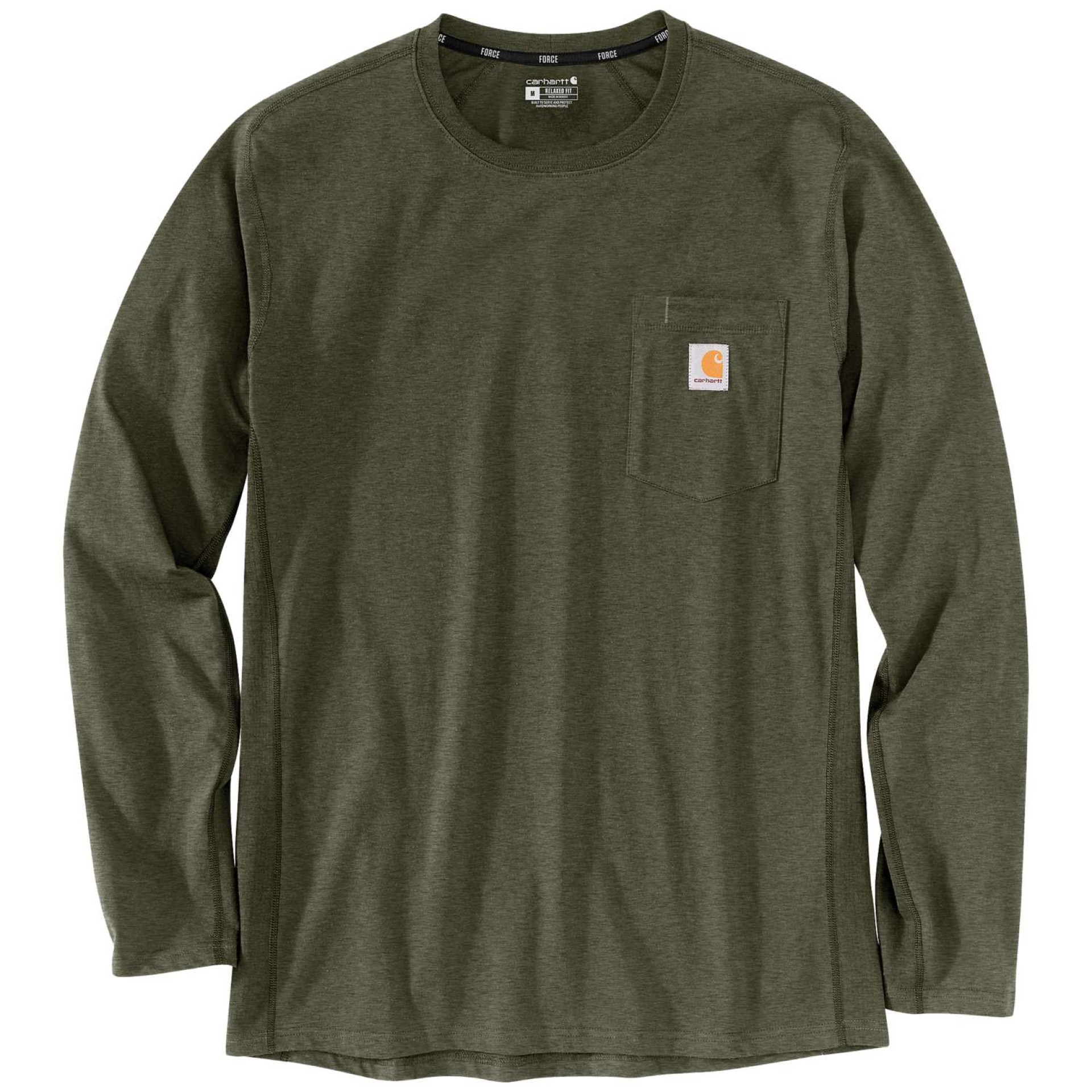 Carhartt Force™ Relaxed Fit Midweight Long-Sleeve Pocket T-Shirt
