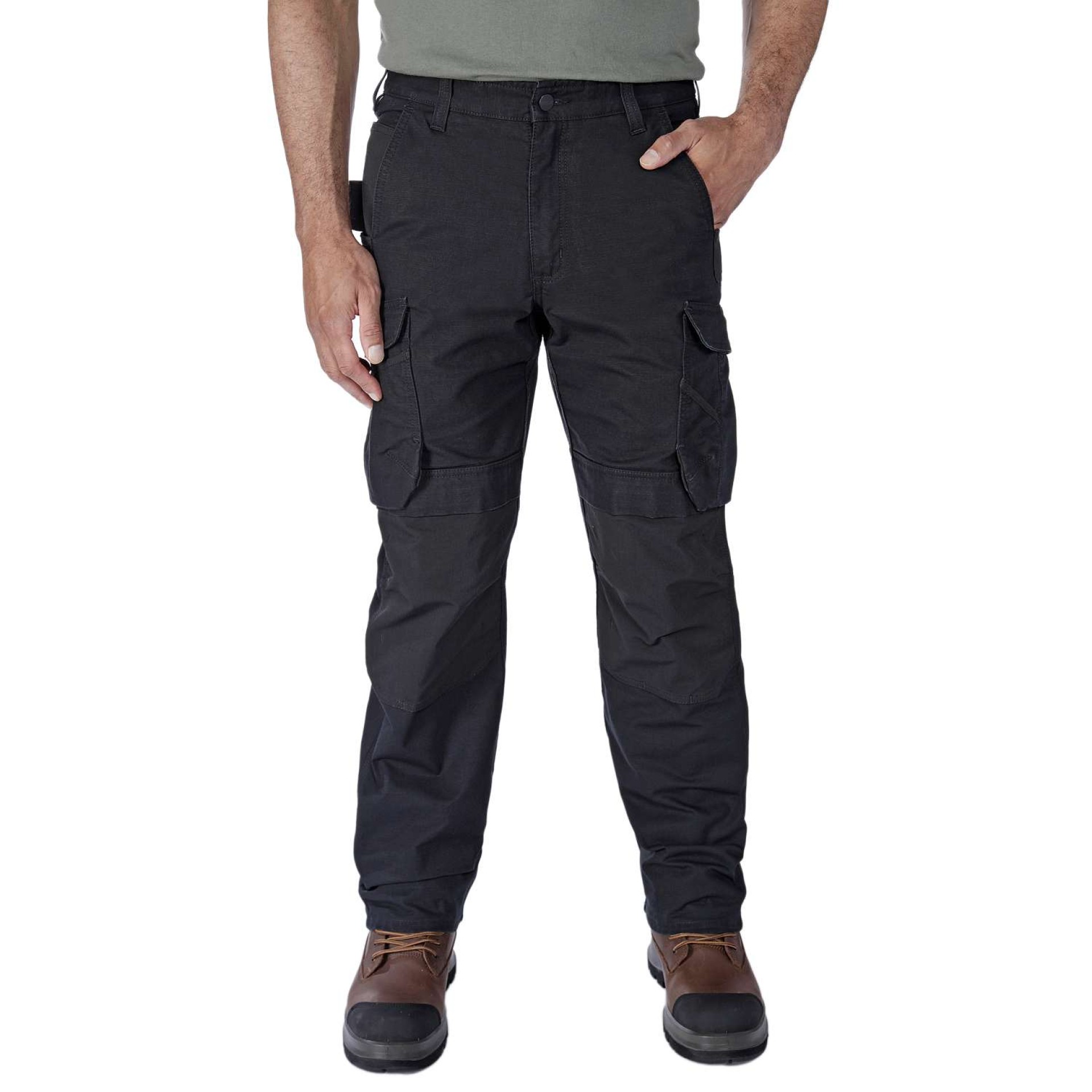 Relaxed Straight Steel Rugged Flex™ Ripstop Double-Front Cargo Pant