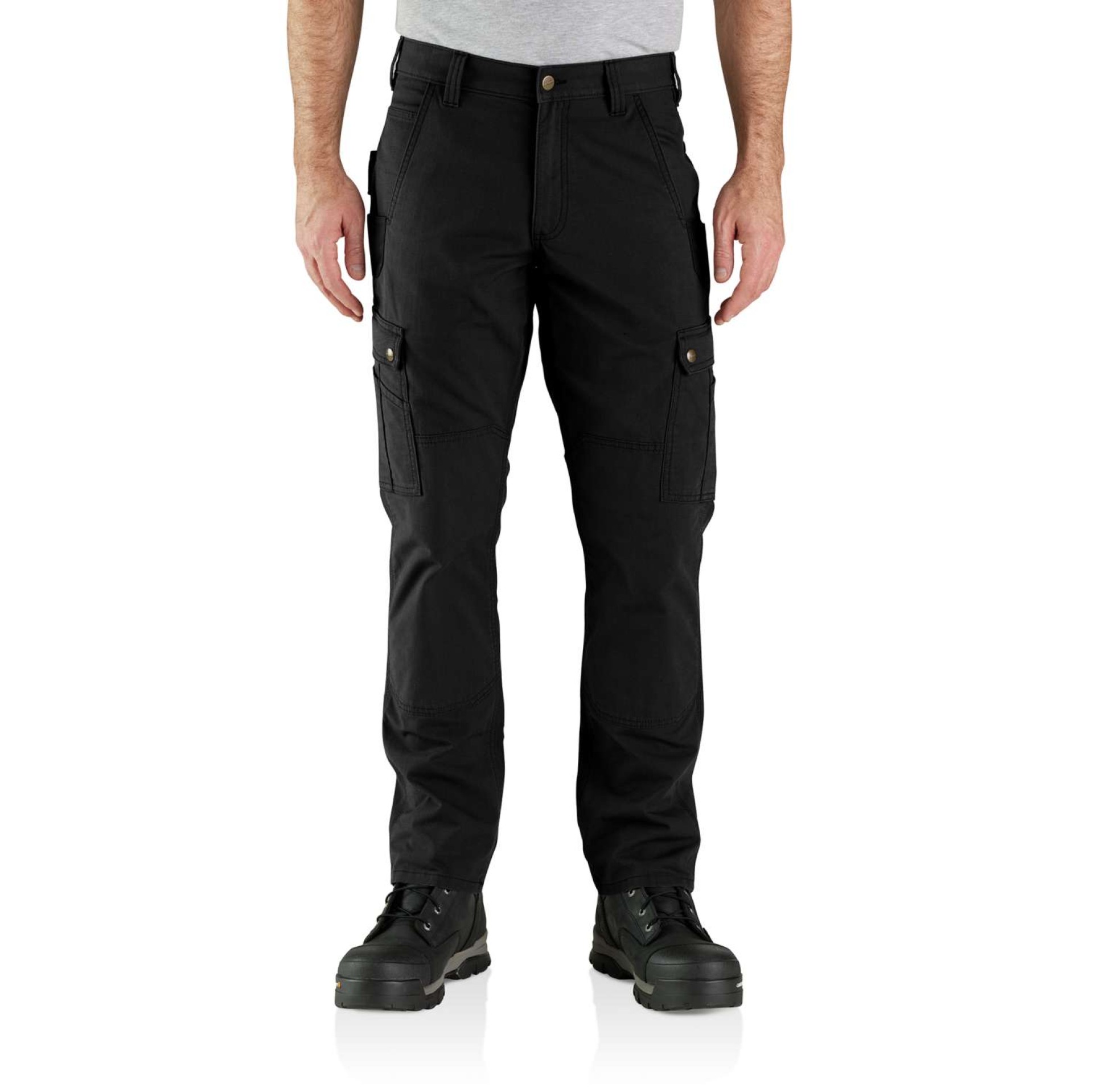 Relaxed Straight Ripstop Double Front Cargo Pant
