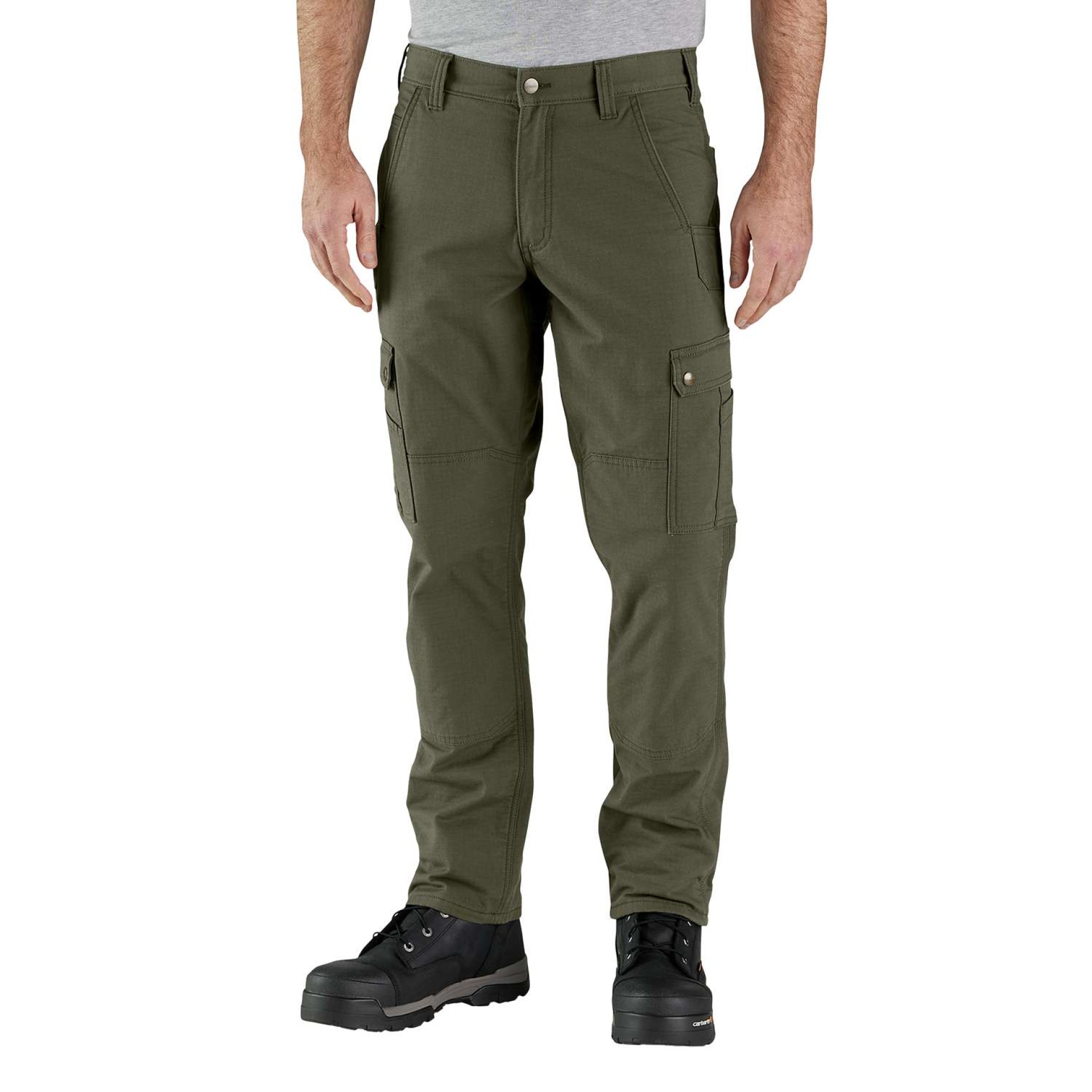 Rugged Flex™ Relaxed Fit Ripstop Cargo Fleece-Lined Work Pant