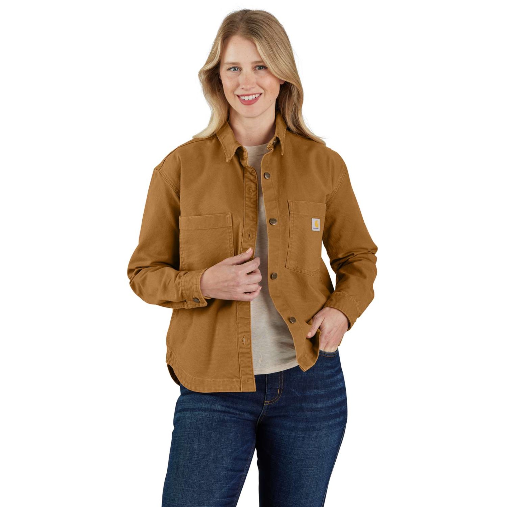 Rugged Flex™ Loose Fit Heavyweight Duck Overshirt