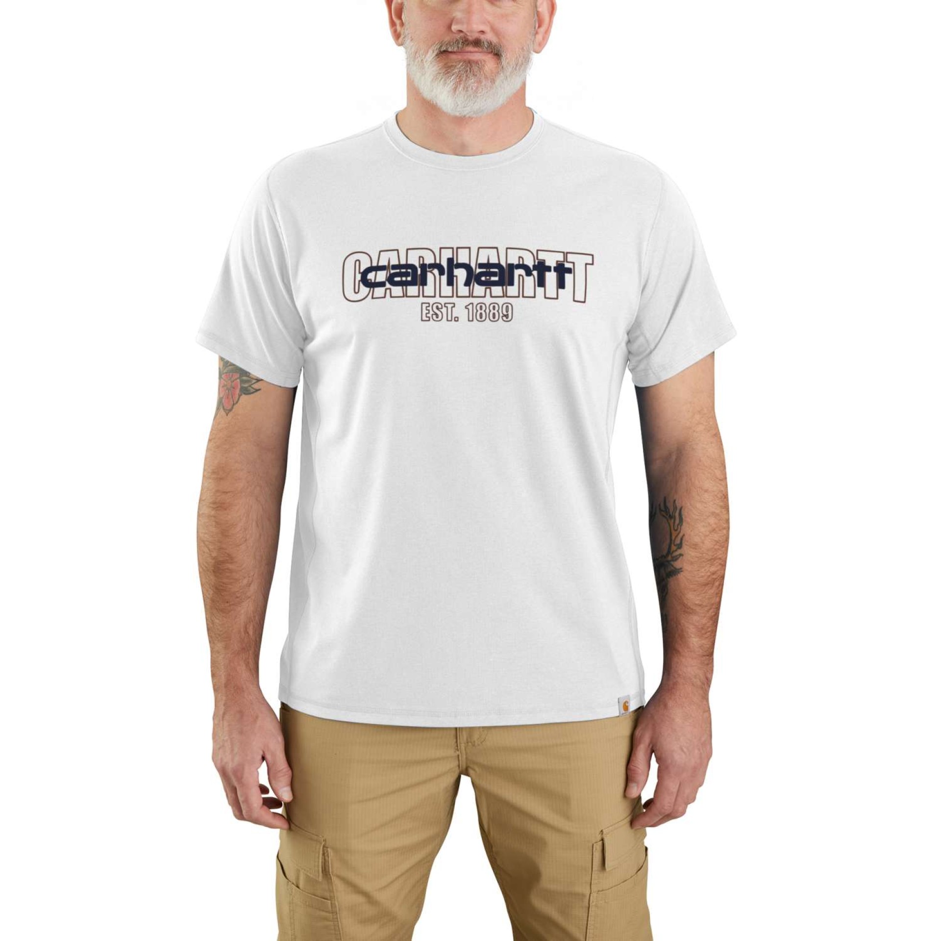 Carhartt Force™ Relaxed Fit Midweight Short-Sleeve Logo Graphic T-Shirt