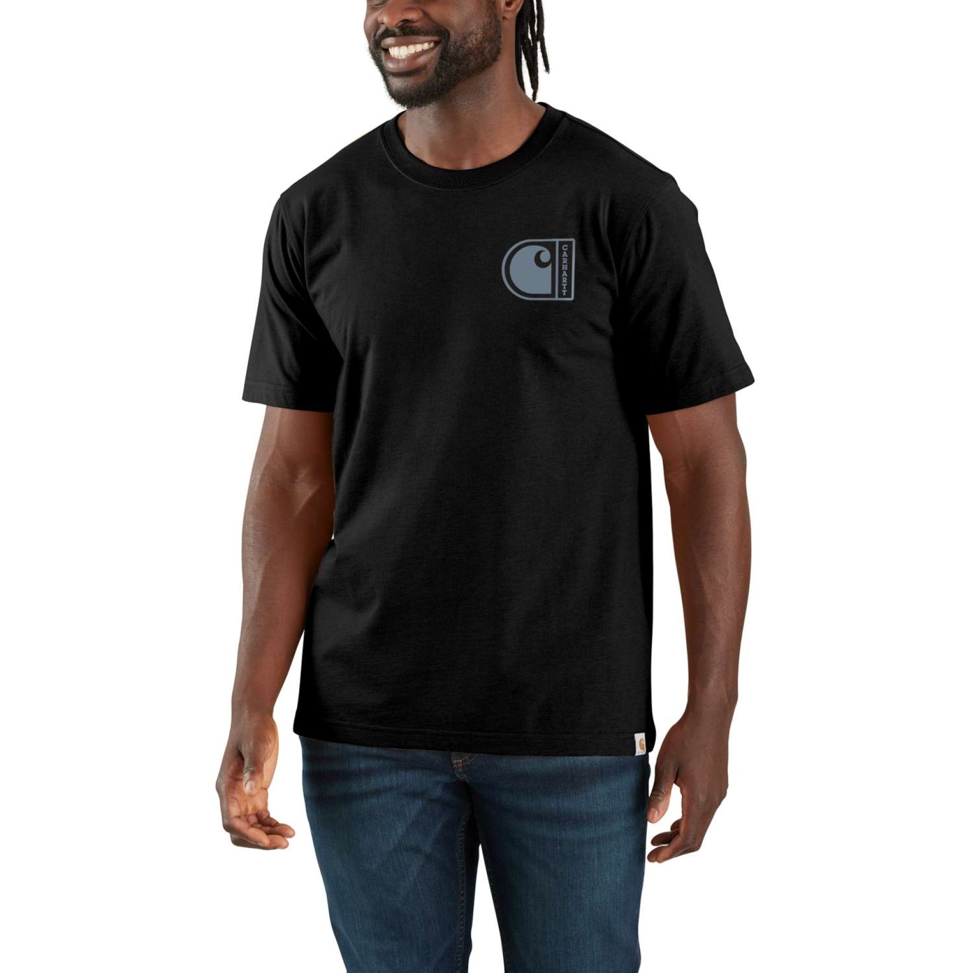 Relaxed Fit Lightweight Short-Sleeve C Graphic T-Shirt