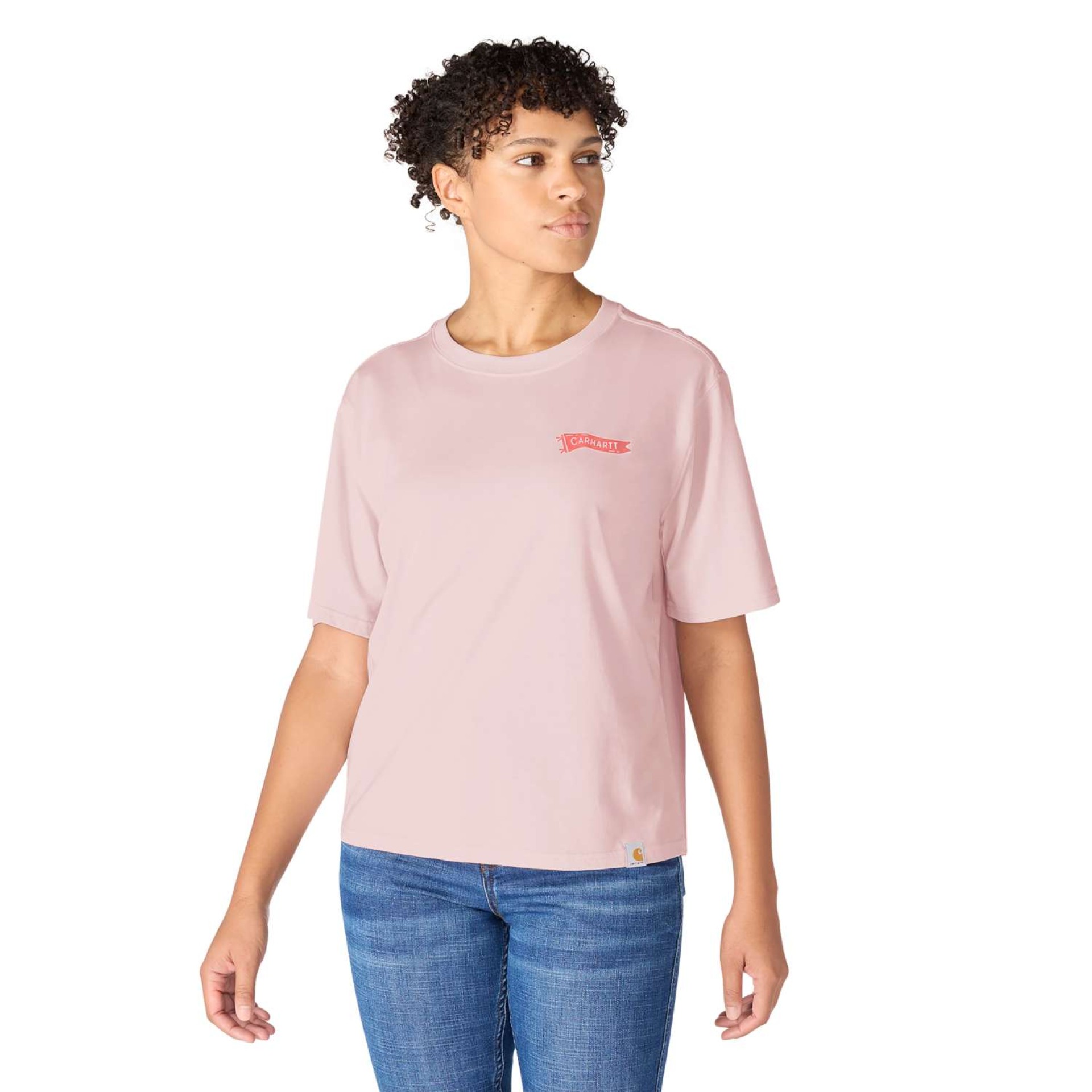 TENCEL™ Fiber Series Loose Pennant Flag T-Shirt