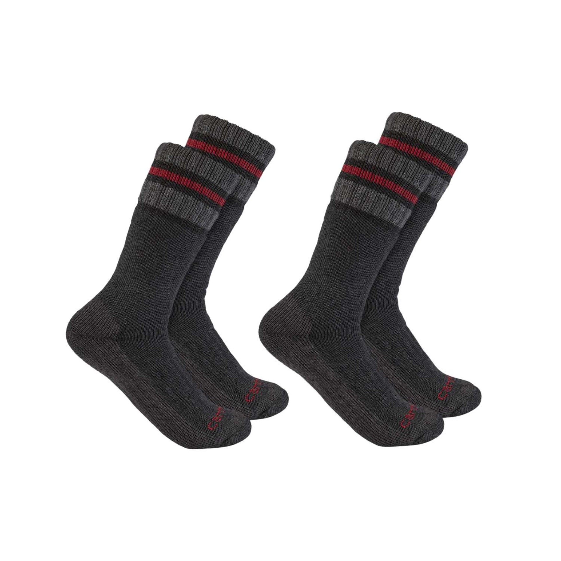 Heavyweight Synthetic-Wool Blend Boot Sock 2 Pair