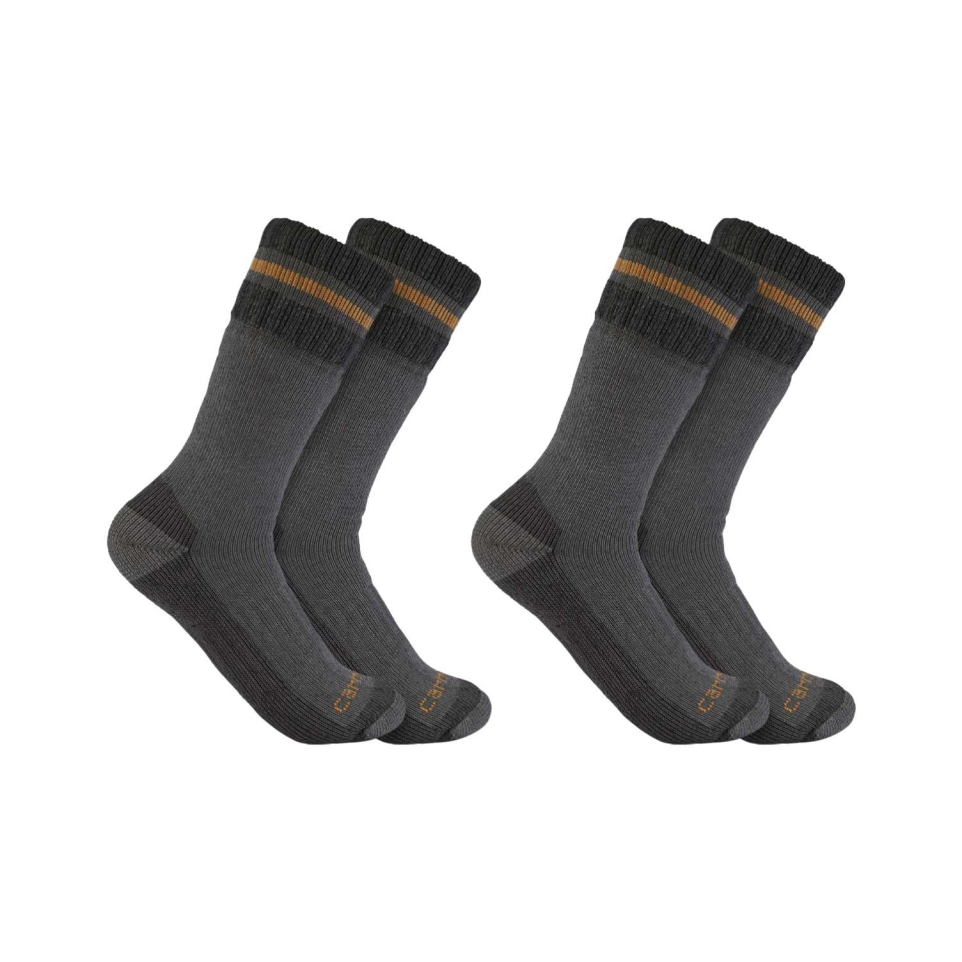 Heavyweight Synthetic-Wool Blend Boot Sock 2 Pair
