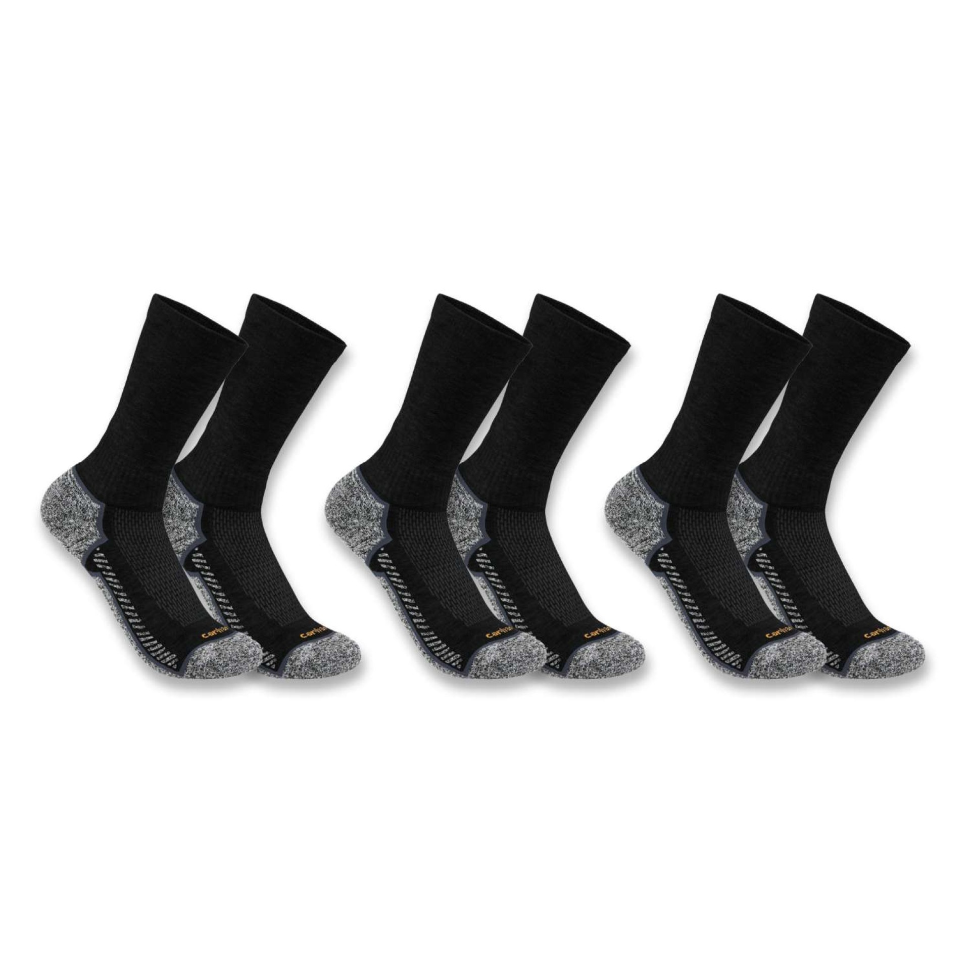 Carhartt Force™ Midweight Crew Sock 3 Pair