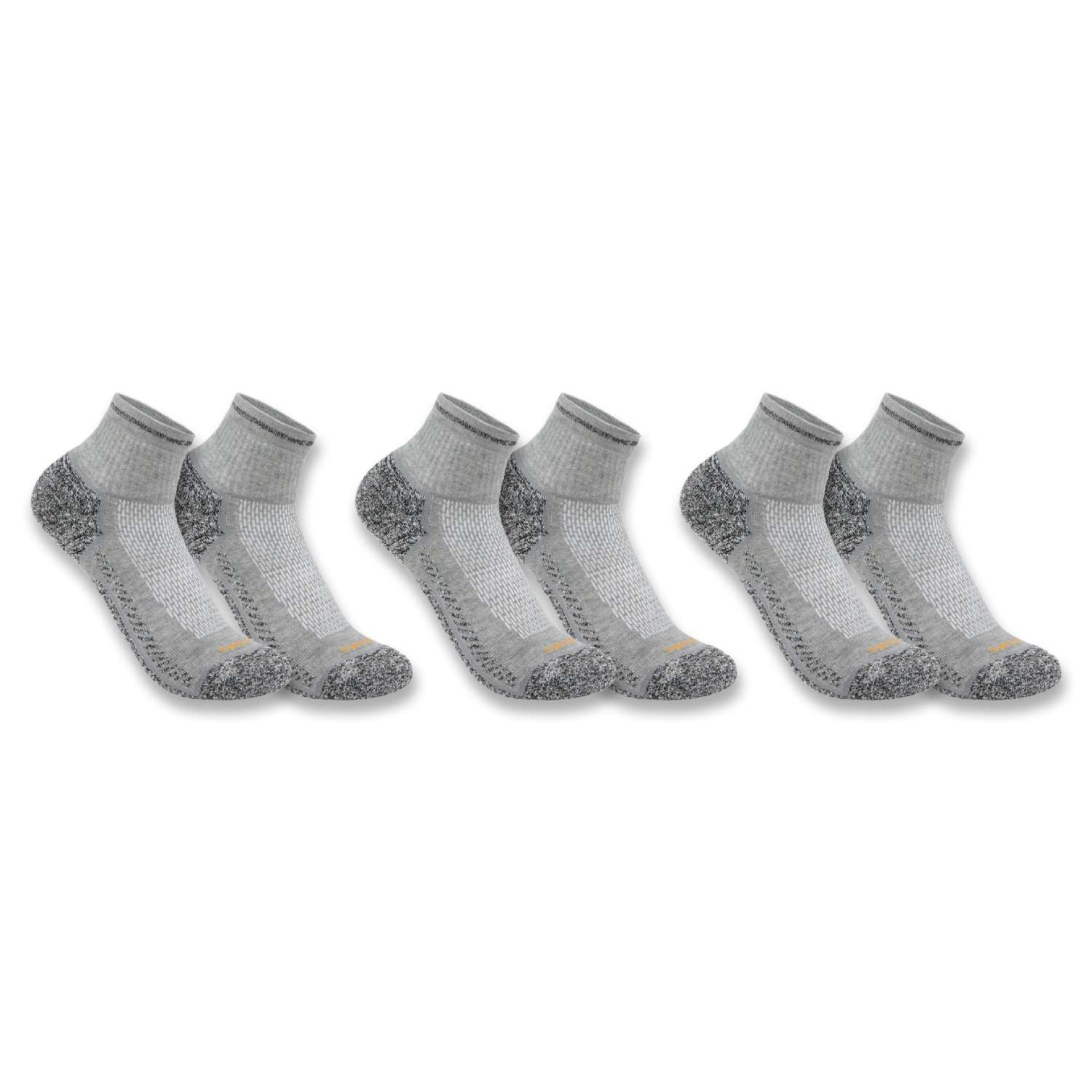 Carhartt Force™ Midweight Quarter Sock 3 Pair