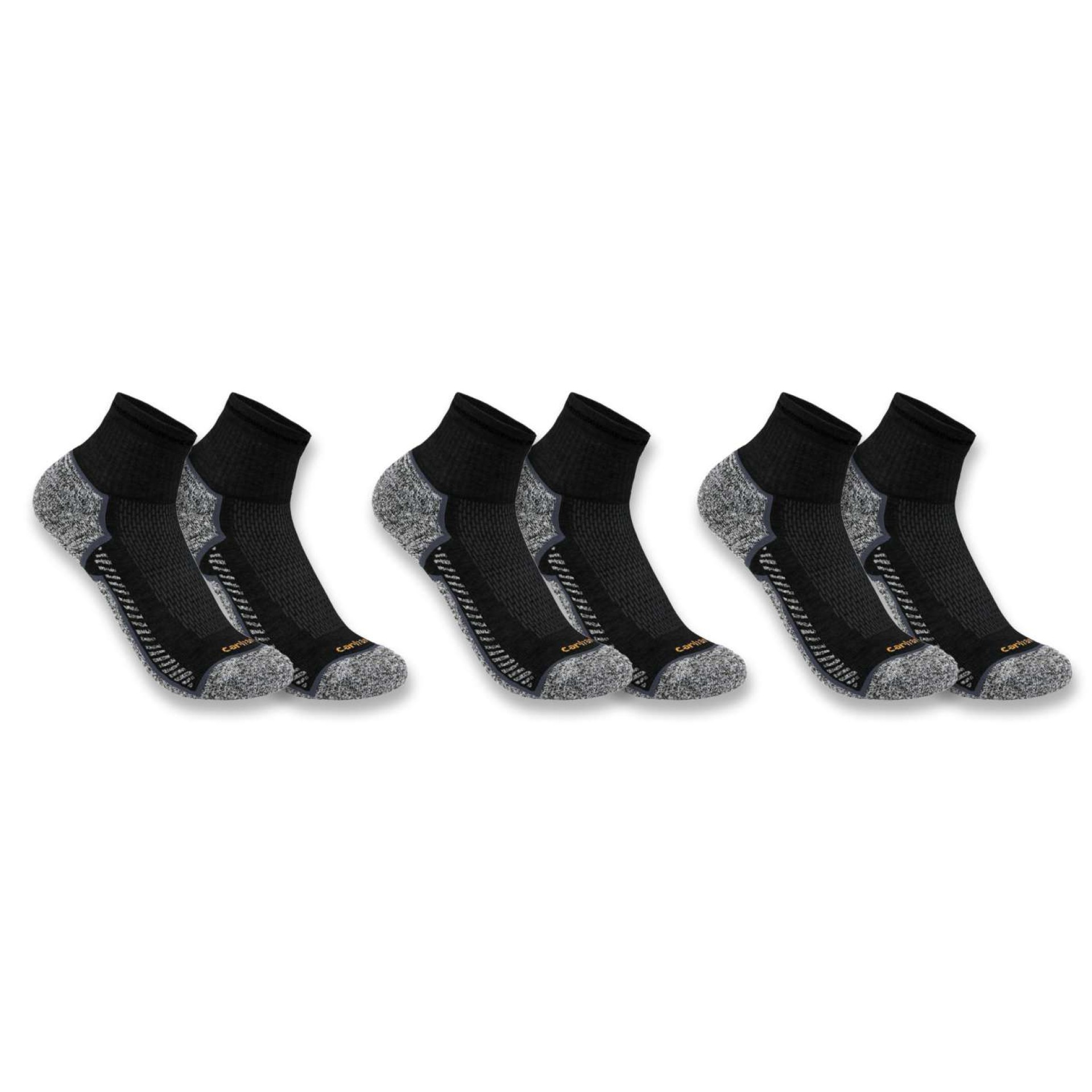 Carhartt Force™ Midweight Quarter Sock 3 Pair