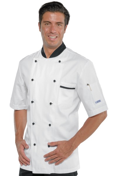 Zweifarbige Kochjacke - Isacco