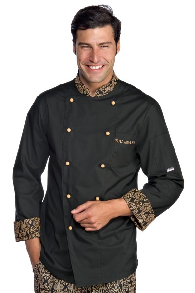 Zweifarbige Kochjacke - Isacco