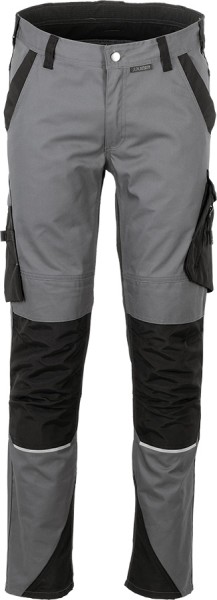 PLANAM Herren Bundhose Norit grau schwarz, robust, elastisch