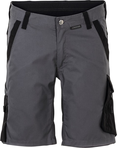 PLANAM Herren Shorts leichtes Mischgewebe grau/schwarz