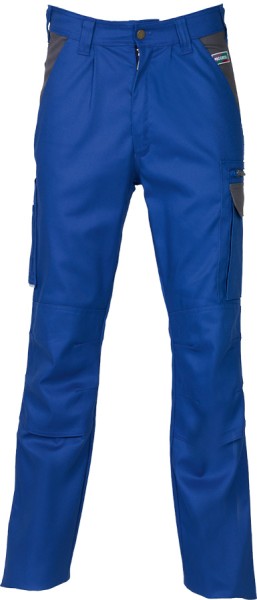 Profi Bundhose Progresso Stretch blau-grau, mehrfach verstärkt