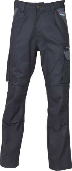 PROGRESSO Stretch Bundhose X-MAINE, verstärkt, dunkelgrau/grau