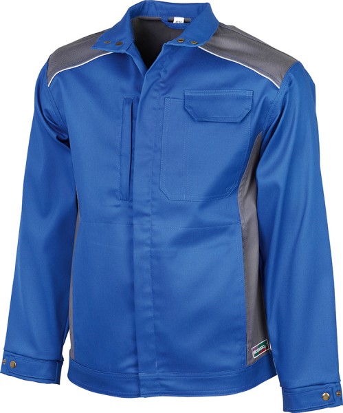 PROGRESSO Stretch Bundjacke aus robustem Baumwollmix, blau/grau