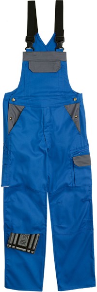 Profi Stretch-Latzhose Progresso, robust, blau-grau, vielseitig
