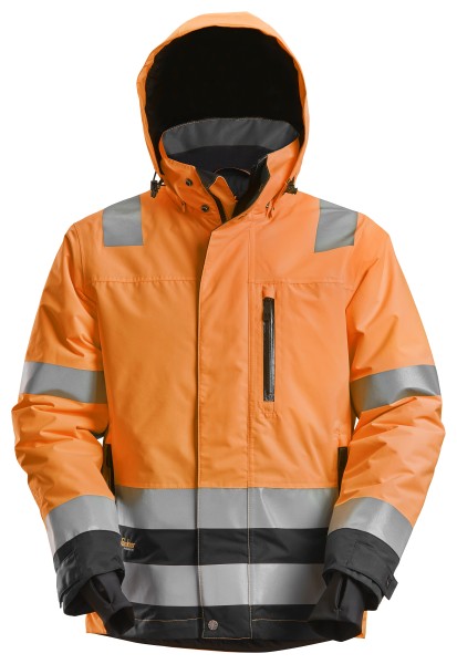 High-Vis, Wasserdichte 37.5® wärmeisolierte Jacke, Klasse 3