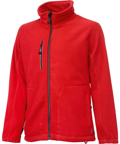 SIOEN MERIDA Fleecejacke rot, weich, winddicht, vielseitig