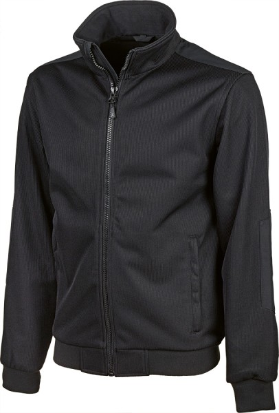 PLANAM Herren Softshelljacke Norit, winddicht, warm, schwarz