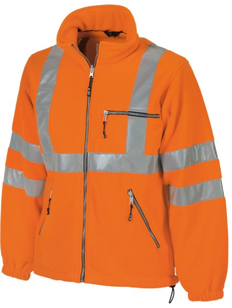 SIOEN Warnschutzjacke REIMS Fleece doppelseitig mit Reflexstreifen