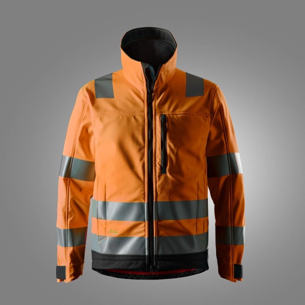 High-Vis, Softshell-Arbeitsjacke, Warnschutzklasse 3