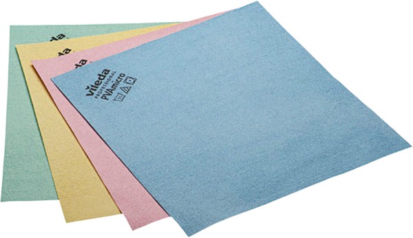 Vileda Mikrofasertuch PVA Micro 38x35 cm – streifenfrei, saugstark