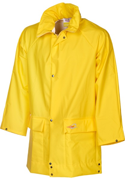 SIOEN Flexothane leichte gelbe Regenschutzjacke, atmungsaktiv und reissfest