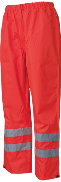 SIOEN Warnschutz-Regenhose leuchtrot, atmungsaktiv, wind- und wasserdicht