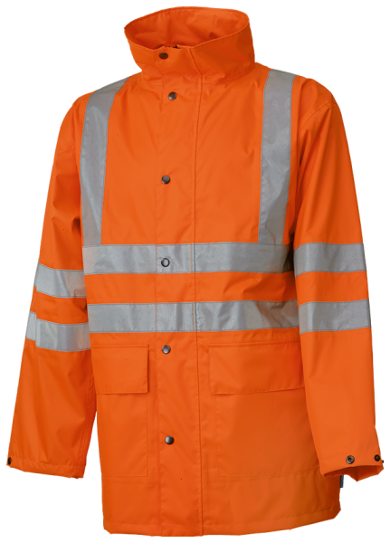 Leichte Warnschutz-Regenjacke SIOEN MONOCO in Leuchtorange